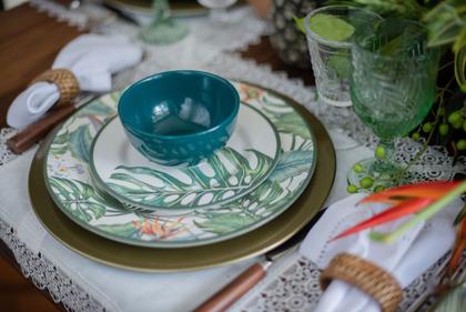 Imagem de JOGO DE PRATOS RASO BEIJA FLOR ALLEANZA C/6 UNIDADES 1ºLINHA