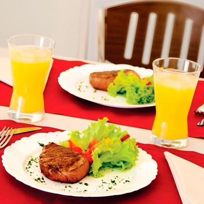 Imagem de Jogo de Pratos Raso Duralex Opaline Pétala 25,5 cm 6 Peças - Nadir