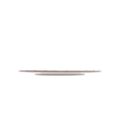 Imagem de Jogo De Pratos Raso E Sobremesa De Melamina Bambu 22cm 27cm - 12 Peças