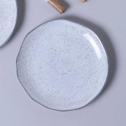 Imagem de Jogo De Pratos Raso Jantar 26Cm 6 Pçs Orgânico Echo Rustico