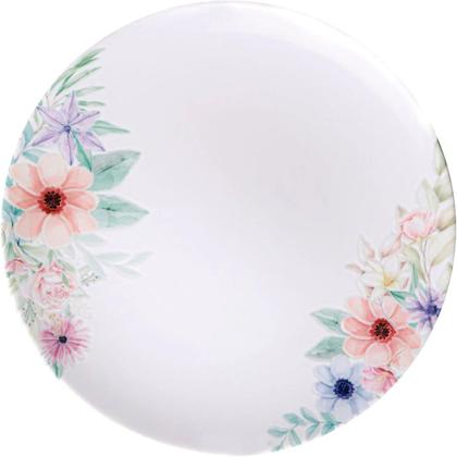 Imagem de Jogo De Pratos Raso Sobremesa Fundo 12Pessoas 36Pçs Floratta