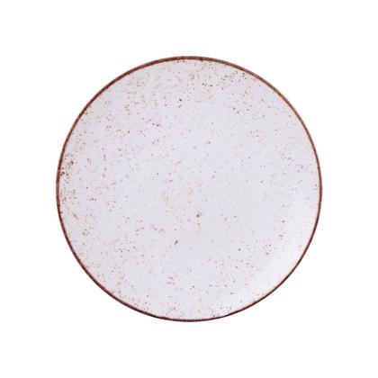 Imagem de Jogo de Pratos Rasos 6 Pcs Rústico 25 cm Porcelana Decorada Tramontina