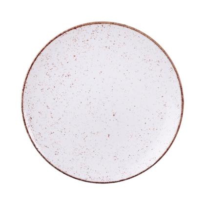 Imagem de Jogo de Pratos Rasos Grande Rústico 6 Peças 28cm Porcelana Decorada Tramontina