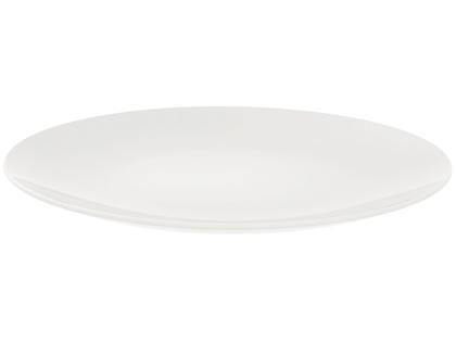 Imagem de Jogo de Pratos Redondo de Porcelana Branco Raso