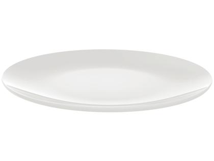 Imagem de Jogo de Pratos Redondo de Porcelana Branco Raso