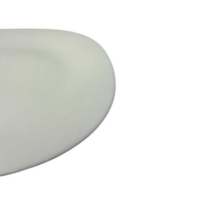 Imagem de Jogo De Pratos Vidro Raso Quadrado Branco Plaza 6 Unidades