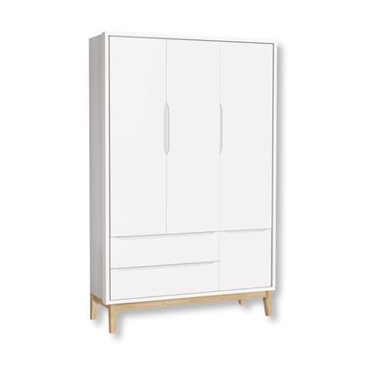 Imagem de Jogo De Quarto Bebê Completo 3 Portas Classic Branco