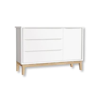 Imagem de Jogo De Quarto Bebê Completo 3 Portas Classic Branco