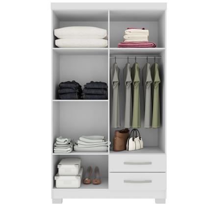 Imagem de Jogo de Quarto Conjunto Bebê Infantil Completo Guarda Roupa Cômoda com Colchão Trocador Berco Americano Com Colchão  Sonho