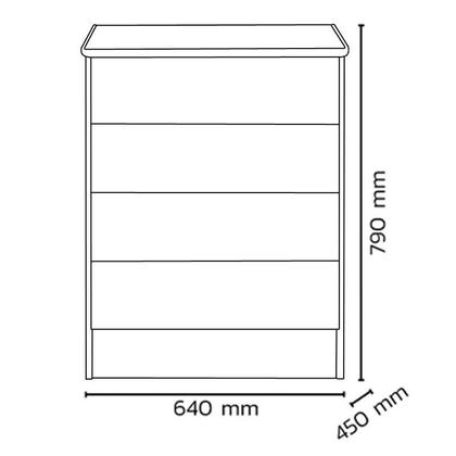 Imagem de Jogo de Quarto Doce Sonho Guarda Roupa 2 Portas Cantoneira, Berço e Cômoda Branco - Qmovi