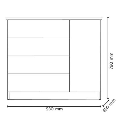 Imagem de Jogo de Quarto Guarda Roupa, Berço e Cômoda Sapateira Rosa