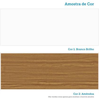 Imagem de Jogo de Quarto Infantil com Cômoda 4 Gavetas Júnior e Berço Uli - Móveis Peroba