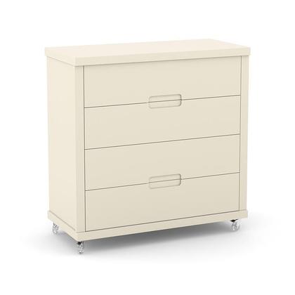 Imagem de Jogo de Quarto Infantil com Guarda Roupa 4 Portas e Cômoda 4 Gavetas Tutto New - Matic Móveis