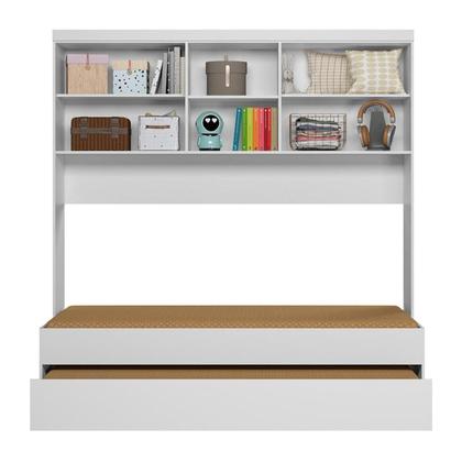 Imagem de Jogo de Quarto Infantil Ônix Aéreo 4 Portas e Bicama Flex - Peternella