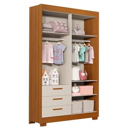 Imagem de Jogo de Quarto Infantil Zaki Guarda Roupa e Cômoda - Reller Móveis