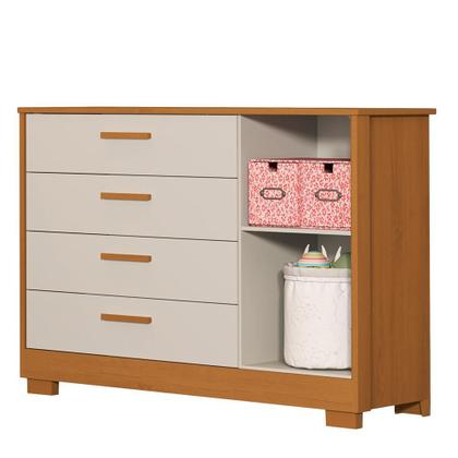 Imagem de Jogo de Quarto Infantil Zaki Guarda Roupa e Cômoda - Reller Móveis