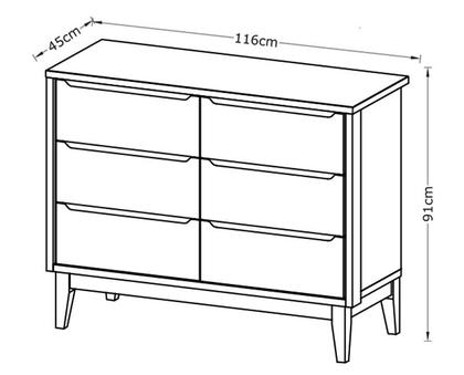 Imagem de Jogo de Quarto para Bebê Classic New Rosa Fosco com Natural - Reller