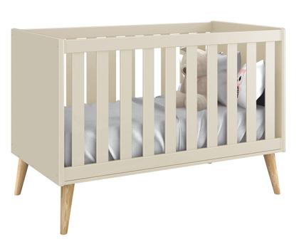 Imagem de Jogo de Quarto para Bebê Completo 3 Portas Théo New Areia Fosco com Natural - MoveisAqui