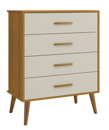 Imagem de Jogo de Quarto Retrô para Bebê Completo 4 Portas Isis Areia Fosco com Savana Fosco - MoveisAqui