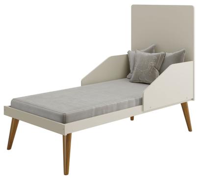 Imagem de Jogo de Quarto Retrô para Bebê Completo 4 Portas Isis Areia Fosco - MoveisAqui