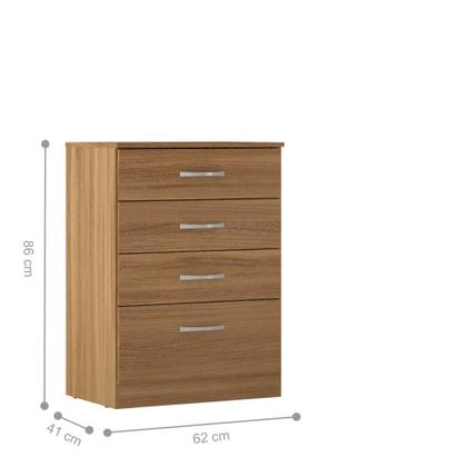 Imagem de Jogo de Quarto Roupeiro e Comoda Mainz Amendola