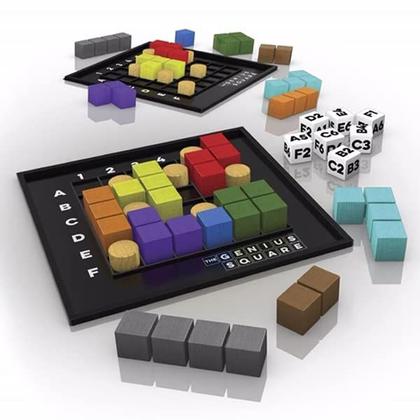 Imagem de Jogo de Quebra-Cabeça Genius Square - Vencedor do Prêmio "Jogo do Ano"
