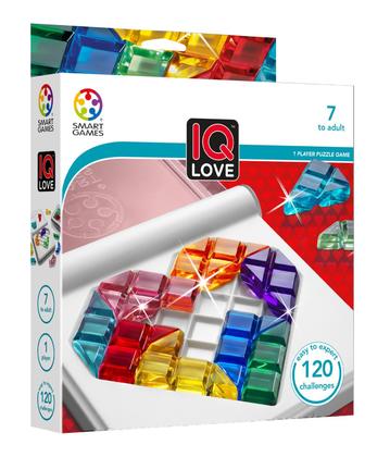 Imagem de Jogo de Quebra-Cabeça SmartGames IQ Love Travel - 120 Desafios (7+)