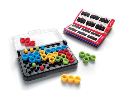 Imagem de Jogo de Quebra-Cabeça SmartGames IQ Twist e IQ XOXO - 240 Desafios