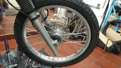 Imagem de Jogo de Raio Inox Honda XR 250 Tornado Traseiro 3,5mm