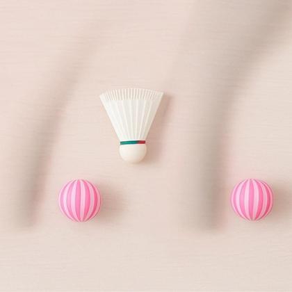 Imagem de Jogo de Raquetes Infantil com Peteca e Bola Cor Rosa