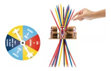 Imagem de Jogo De Resta Um Não Deixe Seu Heroi Cair Spidey Amigos