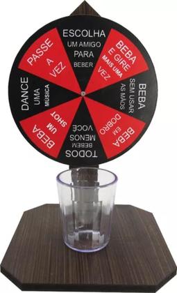 Imagem de Jogo De Roda De Shot Roleta Drinks Vira Tequila