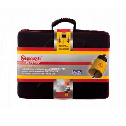 Imagem de Jogo de Serra Copo 3/4 a 3" 15 Peças Starrett KFC11041-S