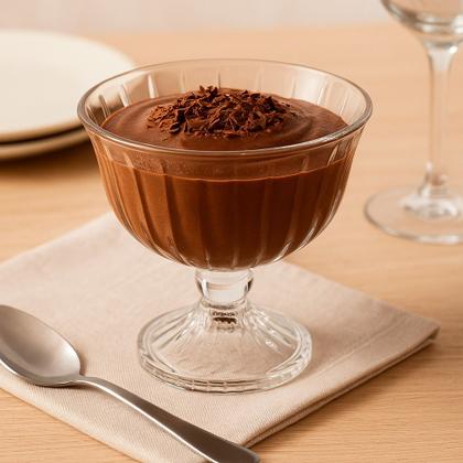 Imagem de Jogo de Sobremesa 6 Taças Vidro Transparente Melina Mini Bowl com Pé 200ml Haüskraft