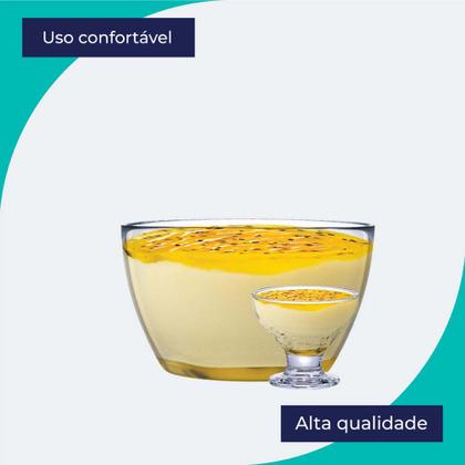 Imagem de Jogo de Sobremesa de Vidro New Paradise com Taças 7 pcs Ruvolo