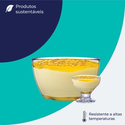 Imagem de Jogo de Sobremesa de Vidro New Paradise com Taças 7 pcs Ruvolo