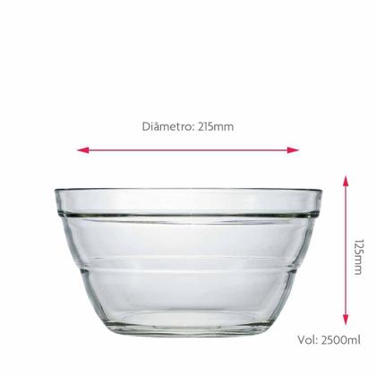 Imagem de Jogo de Sobremesa de Vidro New Paradise com Taças 7 pcs Ruvolo