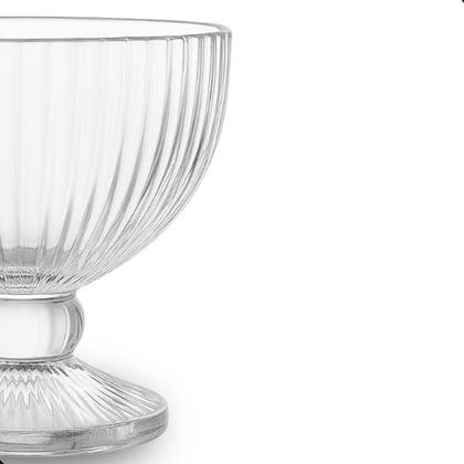 Imagem de Jogo De Sobremesa Tigela Bowl 12 Peças Em Vidro Desenhado