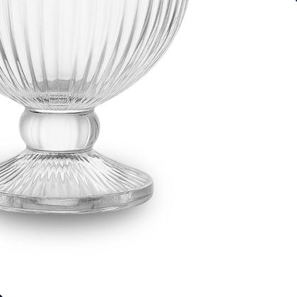 Imagem de Jogo De Sobremesa Tigela Bowl 12 Peças Em Vidro Desenhado