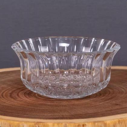 Imagem de Jogo De Sobremesa Tigela Bowl 6 Peças Em Vidro Desenhado - ZEIN