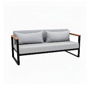 Imagem de Jogo de Sofá completo com Mesa com Champanheira de alumínio para jardim sala piscina