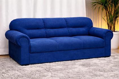 Imagem de Jogo de sofá de 2 e 3 lugares Brasil Azul Escuro