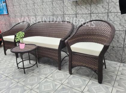 Imagem de Jogo de Sofá e Poltronas Área Externa Jardim
