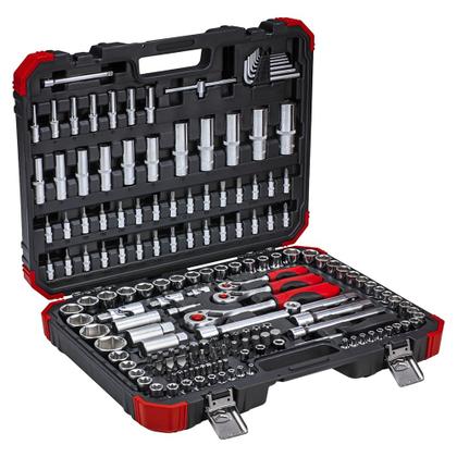 Imagem de Jogo de Soquete 1/4"+3/8"+1/2"+Bits - Gedore Red