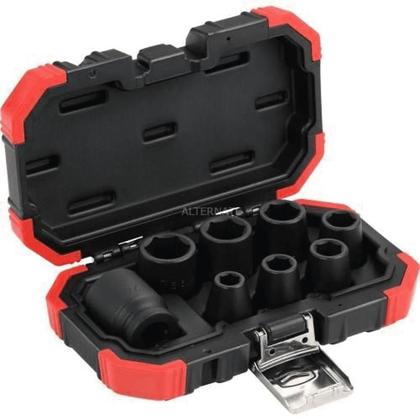Imagem de Jogo de soquete gedore sextavado impacto 1/2pol c/8pcs 10-24mm