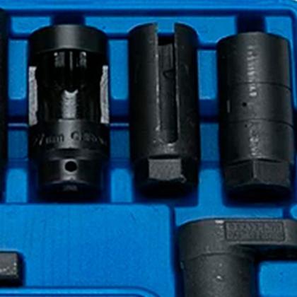 Imagem de Jogo de Soquete para Sensor de Oxigênio - Sonda Lambda com 7 Peças - DELTA