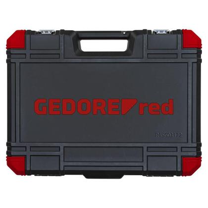 Imagem de Jogo De Soquetes 1/4 3/8 1/2 172 Peças R45603172 Gedore Red