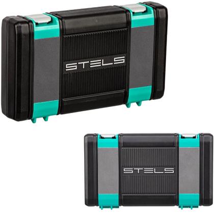 Imagem de Jogo de Soquetes 1/4 POL Kit 57 Peças com Catraca 1410155 STELS