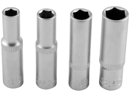 Jogo de Soquetes Sextavados 57 Peças Nell XWT0057 - Jogo de