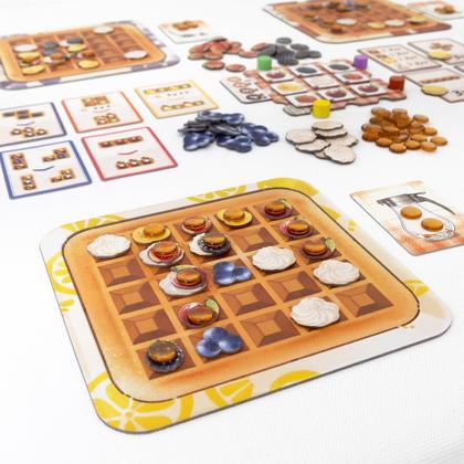 Imagem de Jogo de tabuleiro AEG Waffle Time Abstract Strategy 1-4 jogadores 10+